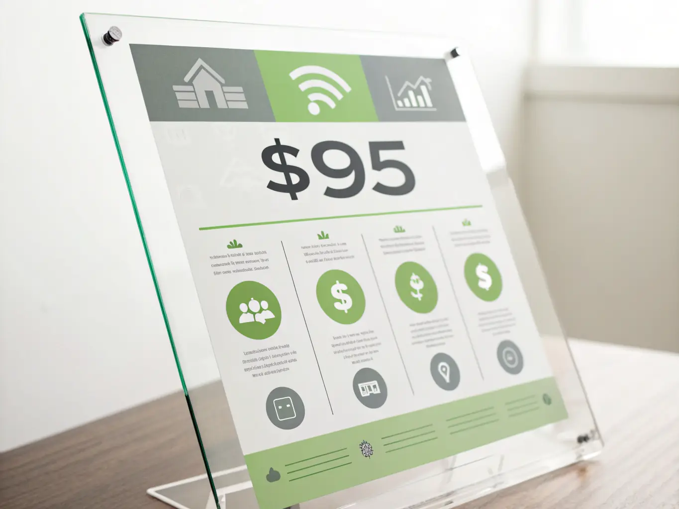 A professional image depicting a clear and concise pricing chart for Shipsmooth's services, highlighting affordability and value for international sellers.